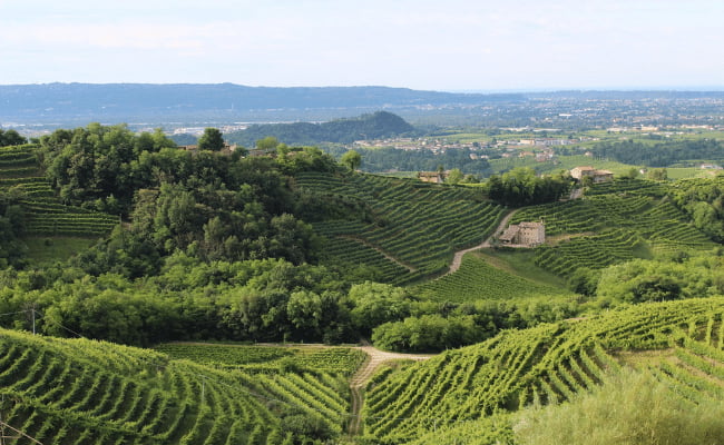 Over the Apennines cycle route in Italy