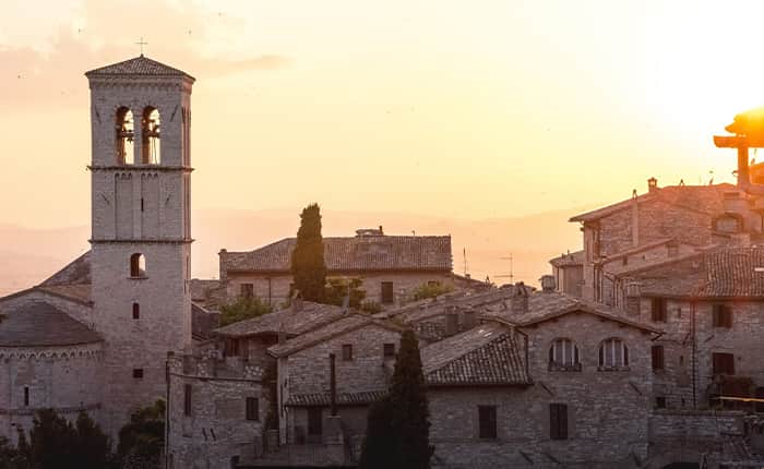 Umbria Cortona to Montone
