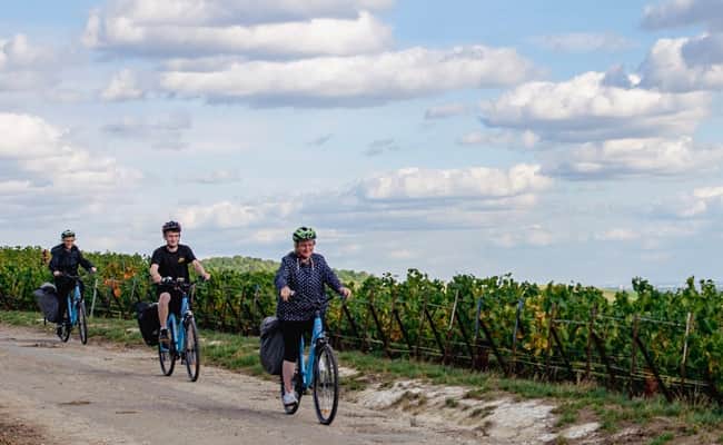 Champagne Cycling Holidays