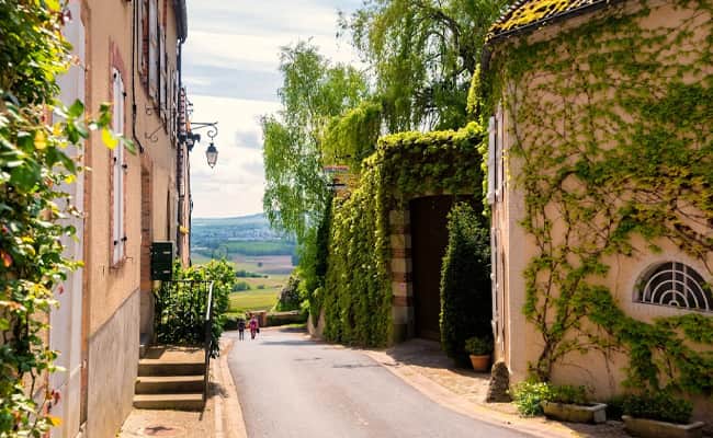 Epernay to Aÿ & Hautvillers cycle route in Champagne