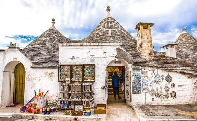 Trulli Houses in Puglia